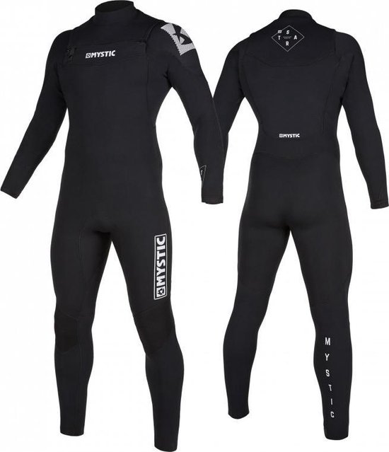 2023 Mystic Heren Star 3/2mm Voorkant Dubele Ritssluiting Wetsuit 2103