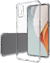 Hoesje geschikt voor OnePlus Nord N10 - Clear Soft Case - Siliconen Back Cover - Shock Proof TPU - Transparant