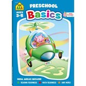 School Zone Preschool Basics 96-Page Workbook