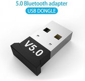 Bluetooth USB 5.0 Adapter - Bluetooth Ontvanger & Zender - Plug & Play - Zwart
