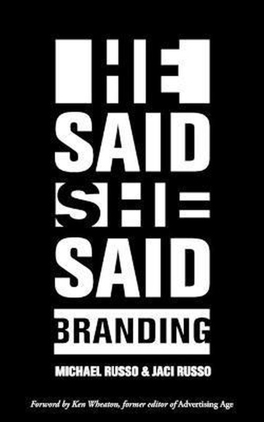 He Said, She Said: Branding - cover
