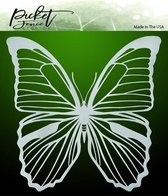 Soar Butterfly 6x6 Inch Stencil (SC-185)