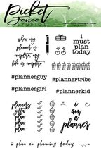 Planners Gotta Plan Clear Stamps (P-100)