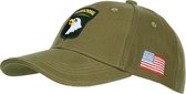 Fostex Garments - Baseball cap 101st Airborne (kleur: Groen / maat: NVT)