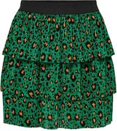Jacqueline de Yong Rok Jdyboa Billion Plisse Short Skirt Jrs 15232830 Lush Meadow/ Leo Dames Maat - 40