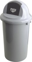 Kunststof afvalbak met klapdeksel, 47 ltr (VB200047)