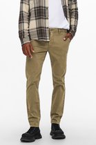 Only & Sons Broek Onspete Life Slim Twill Ma 9934 Noos 22019934 Kangaroo Mannen Maat - W36 X L32