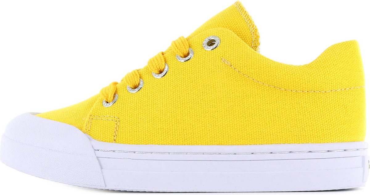Go Bananas gele lage canvassneaker