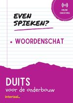 Even Spieken - Woordenschat Duits voor de onderbouw