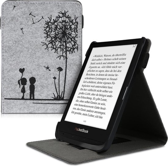 kwmobile ereader hoesje geschikt voor Pocketbook Touch Lux 4/5/Touch HD 3/Color... bol