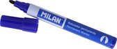 Permanente markeerstift Milan Blauw PVC 12 Stuks (Ø 4 mm)