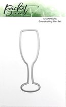 Champagne Glass Die (PFSD-100)