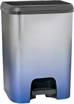 PEDAL huisvuilemmer KLASSE 26 liter blauw metallic