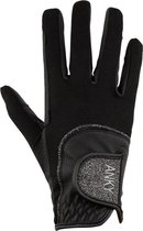 Handschoenen Technical Mesh Black - 8.0 | Paardrij handschoenen