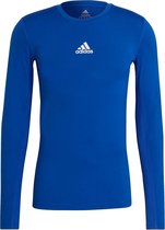 adidas - Team Base Tee - Ondershirt - S - Blauw