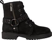 Omoda 655 Veterboots - Laarzen Met Veters - Meisjes - Zwart - Maat 30