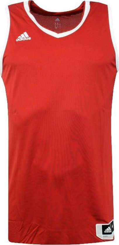 adidas E Kit JSY 3.0 AI4666, Mannen, Rood, t-shirts, maat: 3XL EU