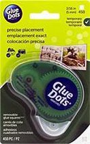 Glue Dots, verwijderbaar, vierkante dots, 5 mm, 450 stuks