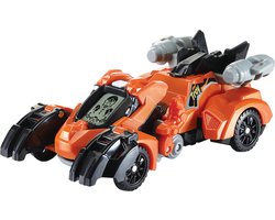 foto van VTech Switch & Go Dino's - Fire Troy T-Rex - Kinder Speelgoed Dinosaurus - Interactief Robot Speelfiguur - Vanaf 4 Jaar en ouder