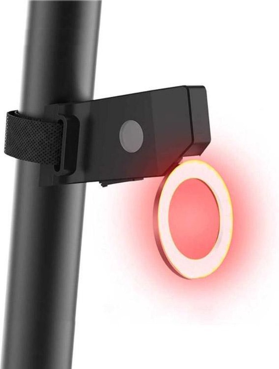 Lightyourbike ® - HALO - Achterlicht Fiets USB Oplaadbaar - LED - Waterdicht