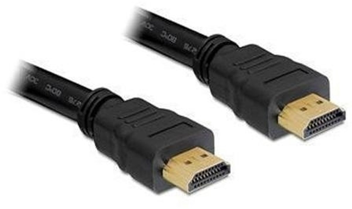 Bol.com Blueqon - 1.4 High Speed HDMI kabel - 5 m - Zwart aanbieding