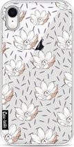 Casetastic Apple iPhone XR Hoesje - Softcover Hoesje met Design - Sprinkle Flowers Print