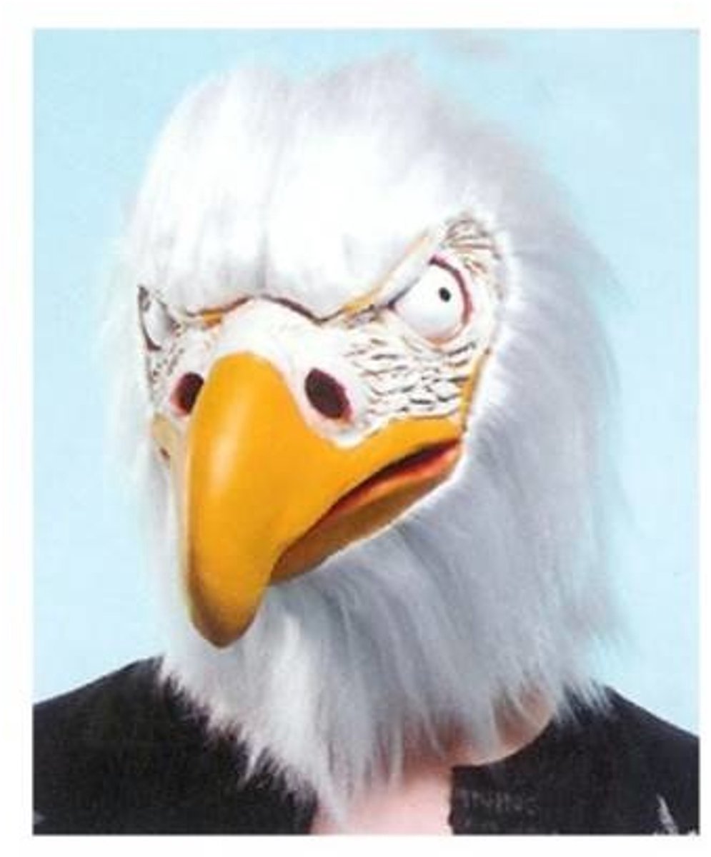 Witbaard - Masker - Adelaar
