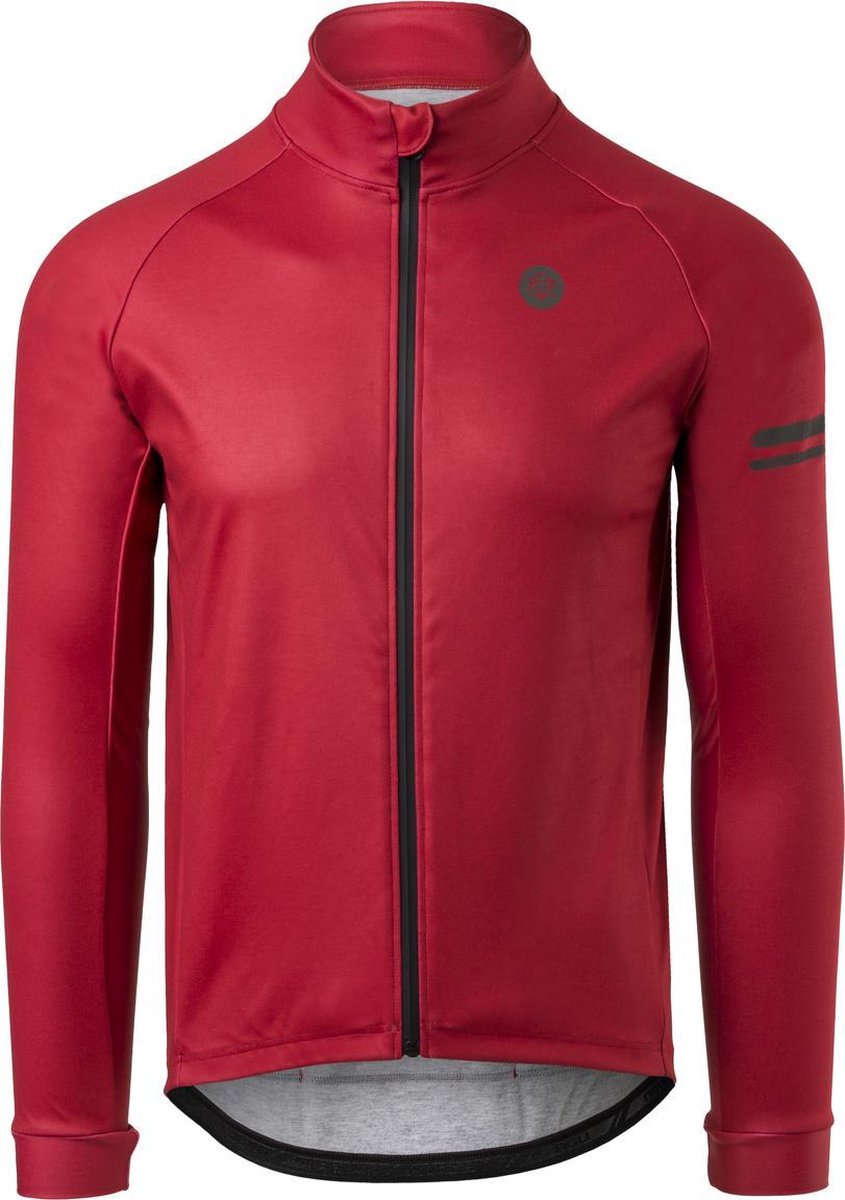 AGU Solid Thermo Fietsjack II Trend Heren - Oranje - S - Winddicht - Waterafstotend - Softshell materiaal