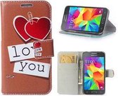 Samsung Core Prime G360 Hoesje Case I love you