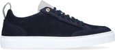 Van Lier - Heren - Blauwe leren sneakers - Maat 43