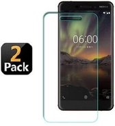 Nokia 6 2018 Screen Protector Glass 2 STUKS