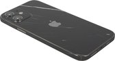 ScreenSafe Skin iPhone 12 Black Marble met logo