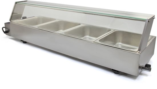 KuKoo 4 Chafing Dish Au Bain Marie Warmhoud Schalen van KuKoo — afbeelding 4