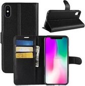 iPhone XR Portemonnee Hoesje Wallet Case Zwart