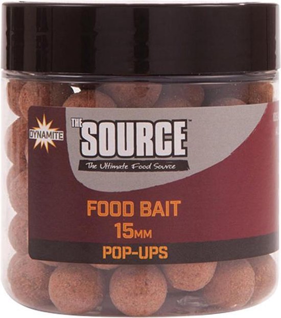 Dynamite Baits Source - Pop-ups - 15mm - Rood van Dynamite Baits — afbeelding 2