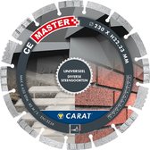 Carat CEM1509000 Diamantzaagblad voor droogzagen - 150 x 22,2mm - Universeel