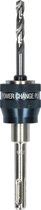 Bosch 2608522411 Power-Change adapter SDS-plus met HSS-G centreerboor