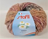 STAFILL WOOL DAISY, COL:54 MIX GROEN/ BLAUW/ GEEL