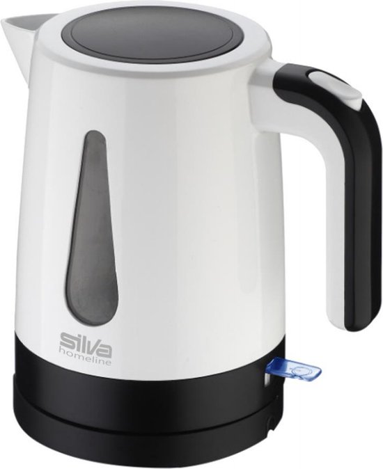 Silva Homeline KL1025 Waterkoker Snoerloos Wit, Zwart