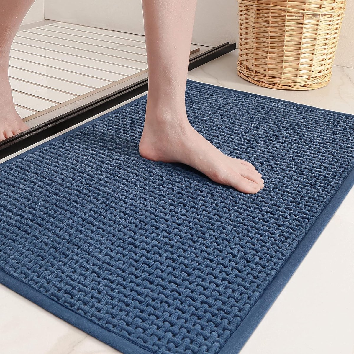 Clord - Badkamermat - Antislip - Wasbaar - Zacht chenille - Super absorberend
