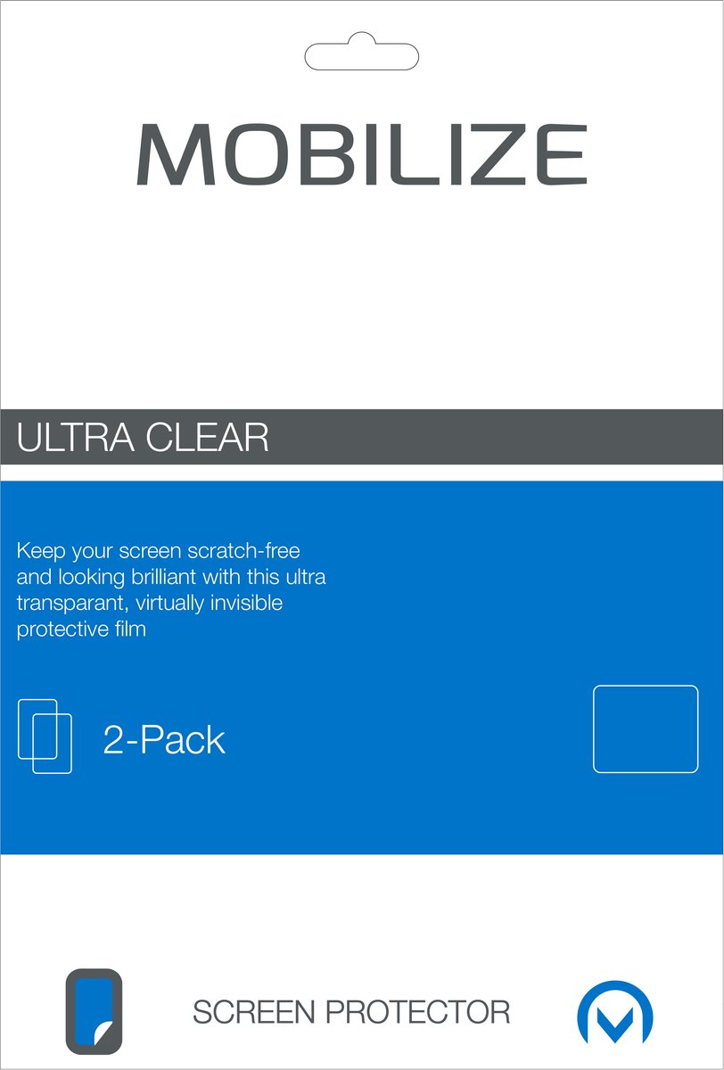Mobilize Screenprotector geschikt voor Samsung Galaxy Tab 3 10.1 | Mobilize Screenprotector Folie - Case Friendly (2-Pack)