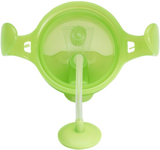 Munchkin Tip & Sip Antilek Rietjesbeker - Vaatwasserbestendig - Vanaf 6 maanden - 207ml - Groen - drinkbeker met rietje van Munchkin — afbeelding 5