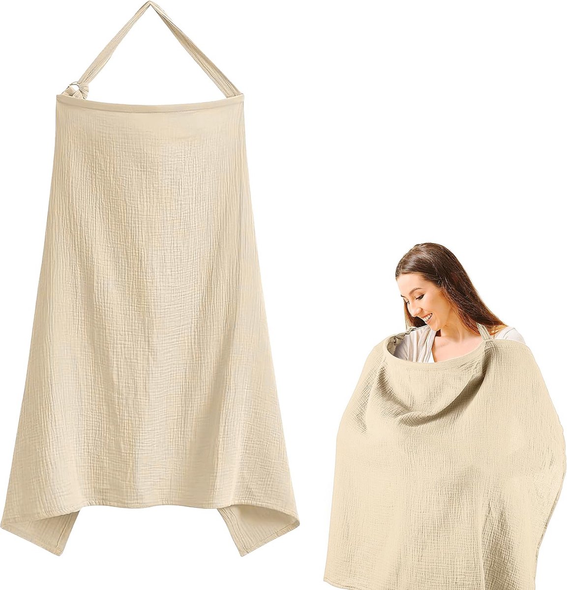 Goedkoopste Praktische en Stijlvolle Borstvoedingsdoek met Volledige Dekking voor Moeders