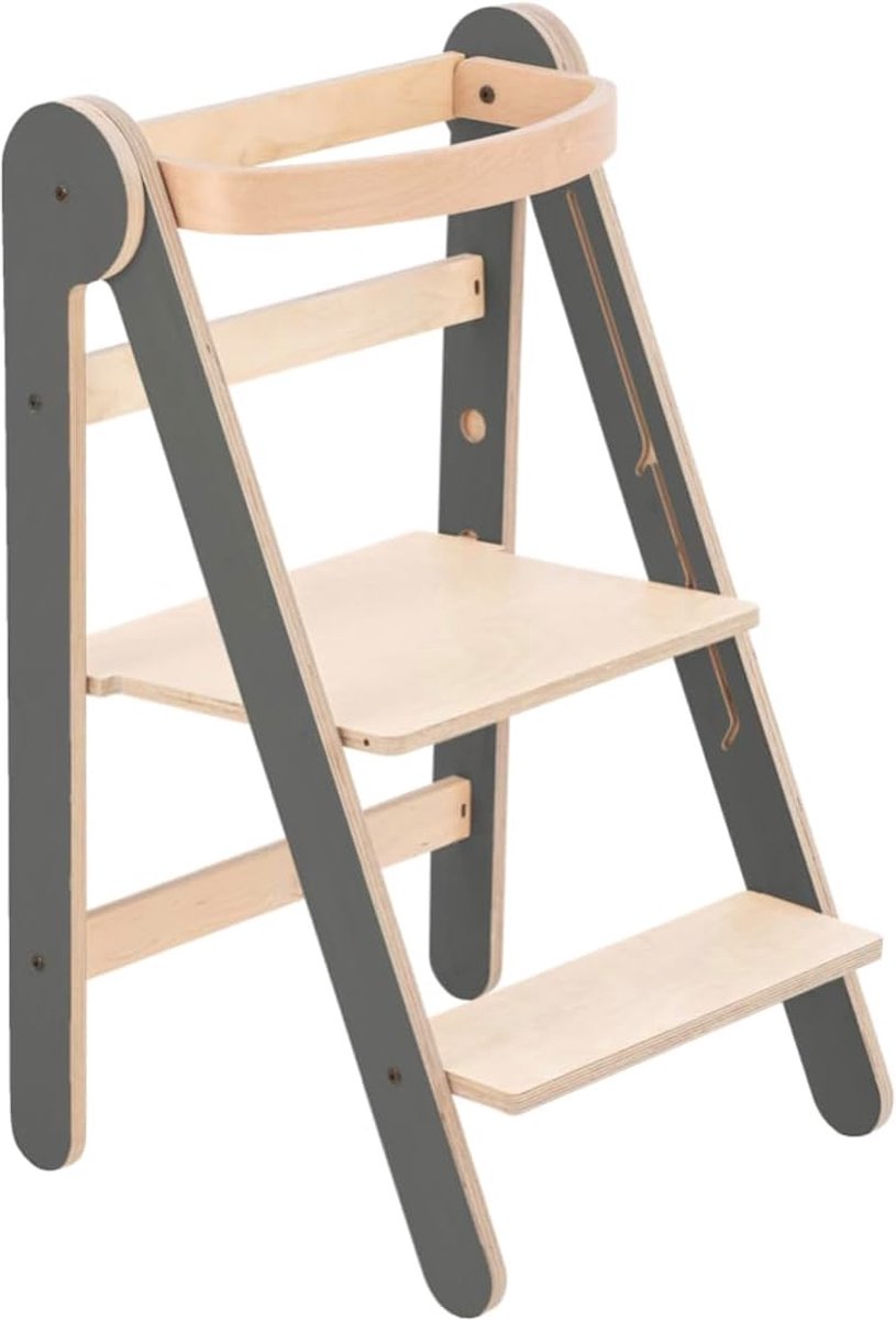 Solacis Leertoren opvouwbaar - Montesorri - Learning tower - Leertoren - Keukenhulp - Must have!