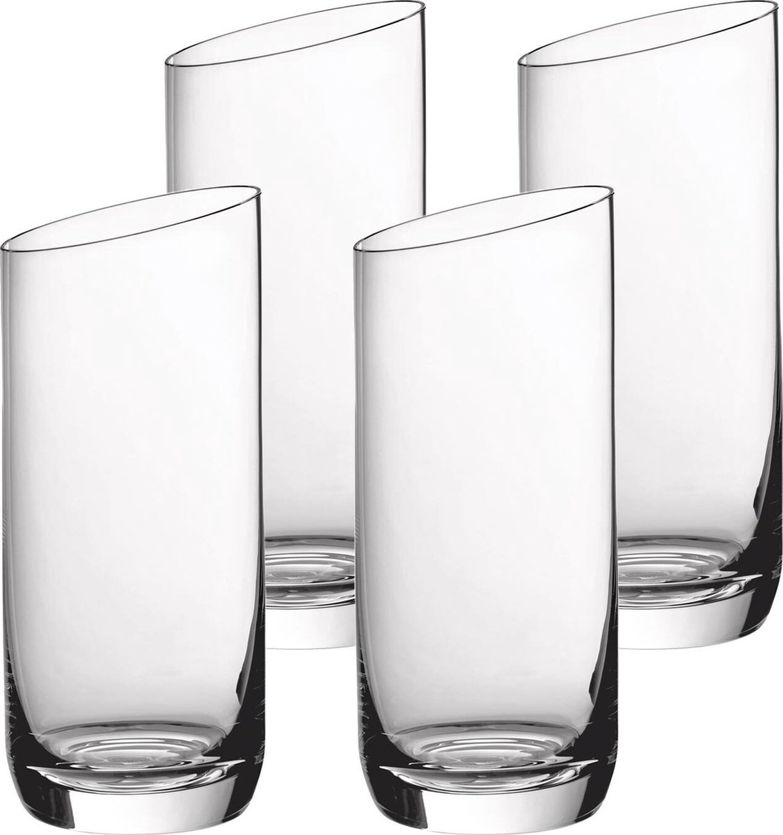 Villeroy & Boch Longdrinkglazen NewMoon - 370 ml - 4 stuks