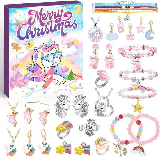 Purpledi Make-up Adventskalender 2026 voor meisjes, 24 dagen