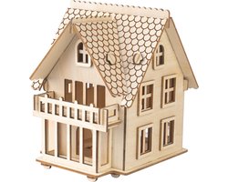 Bouwpakket Villa Huis Huisje B- hout