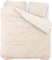 Sleeptime Teddy Dekbedovertrek - 240x200/220 + 2 kussenslopen 60x70 - Creme - Lits-Jumeaux
