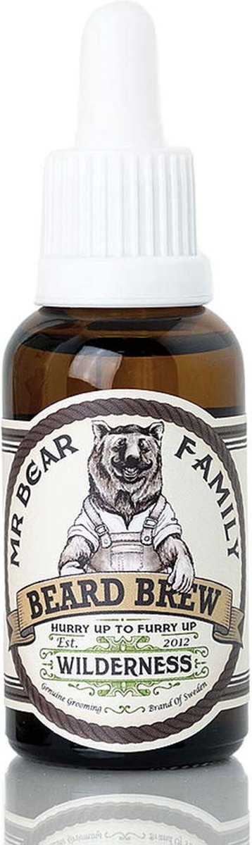 Mr. Bear - Beard Brew Wilderness - Olej na vousy - 30ml