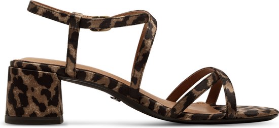 Tamaris dames sandaal - Beige multi - BRUIN